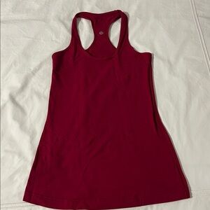 Lululemon Raspberry Racerback Tank Top